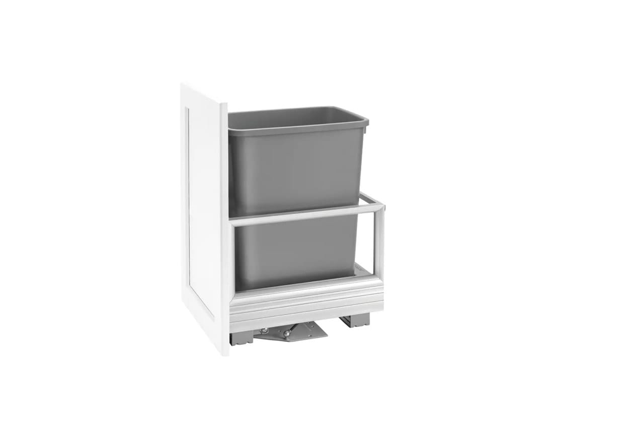Venice - Base Cabinets with Trash Pullout 1 - 50 QT Bin