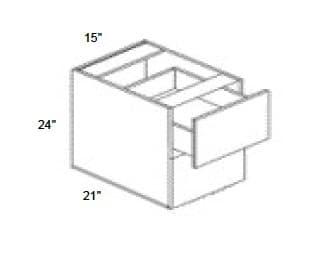 Trends - Vanity Floating 2 Drawer Base