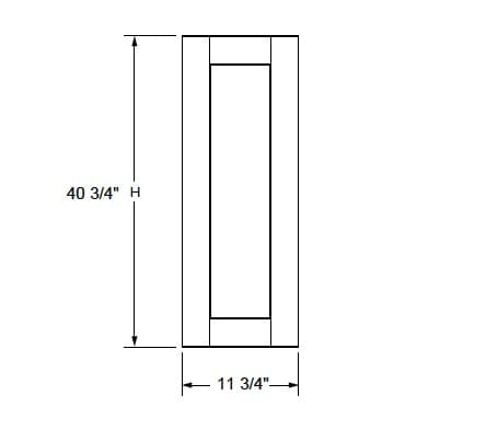 Dover - Wall Decorative End Panel