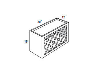 MX Shaker - Wall Wine Rack