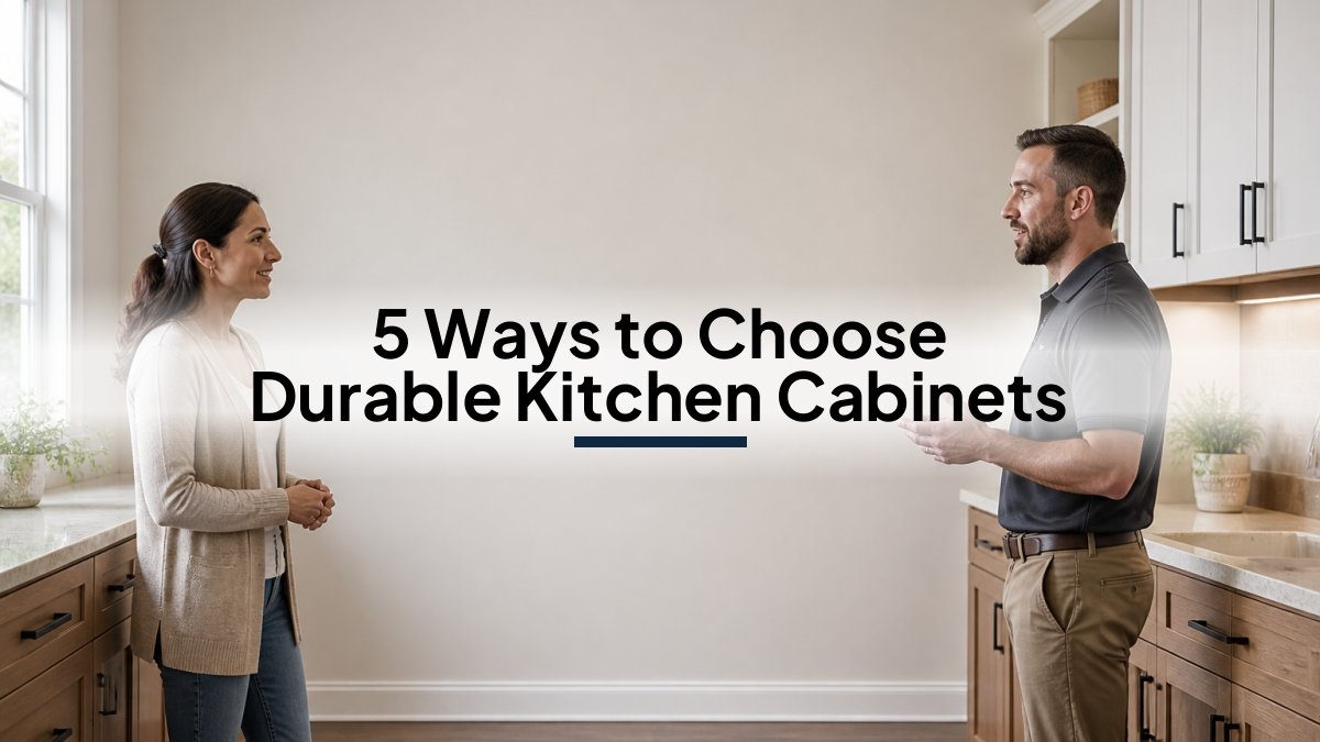 5 Ways to Choose Durable Kitchen Cabinets
