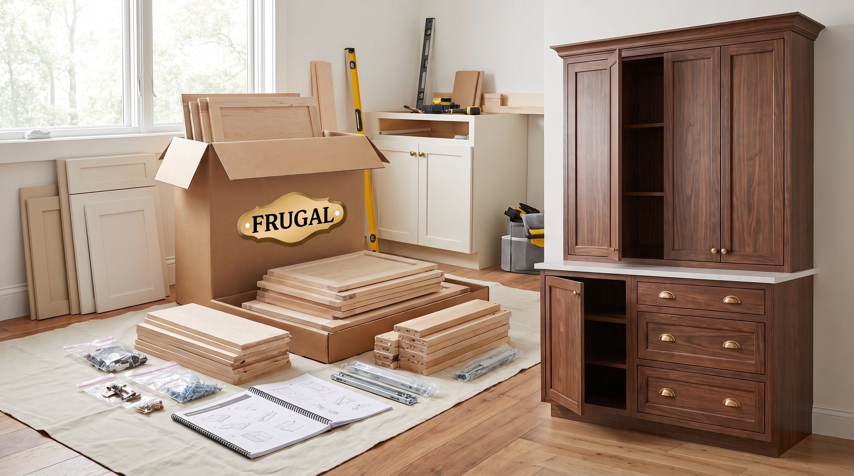 How to Compare RTA Cabinets vs. Pre-Assembled Cabinets