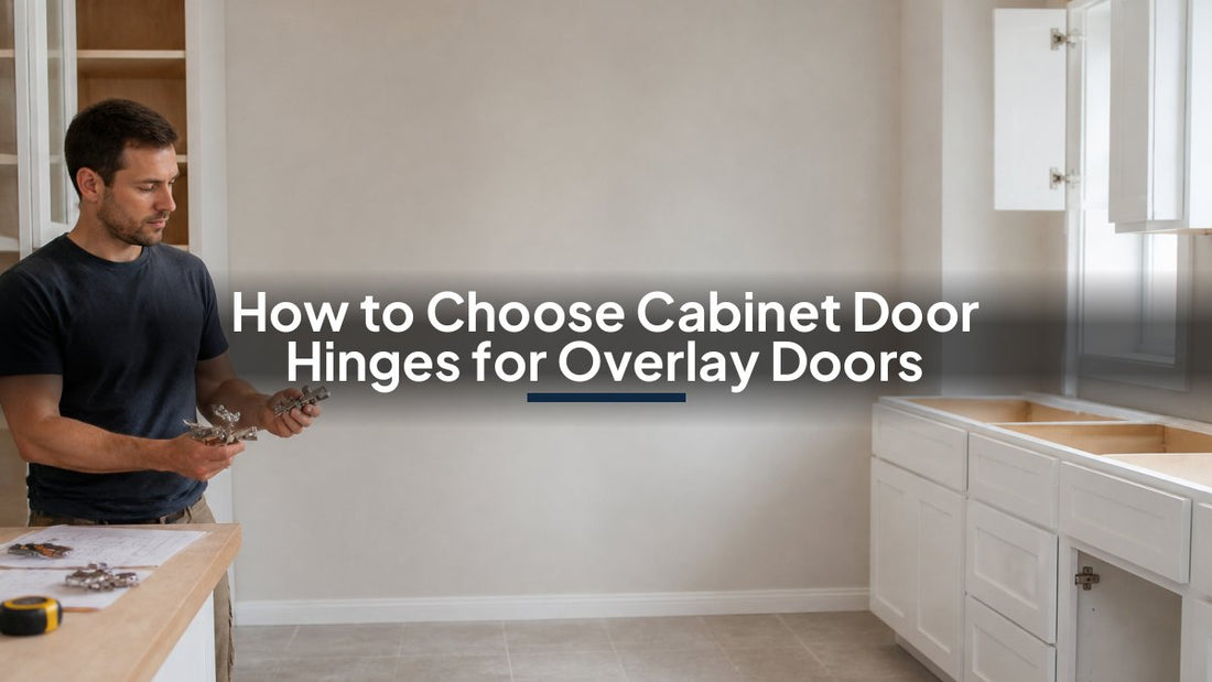 How to Choose Cabinet Door Hinges for Overlay Doors