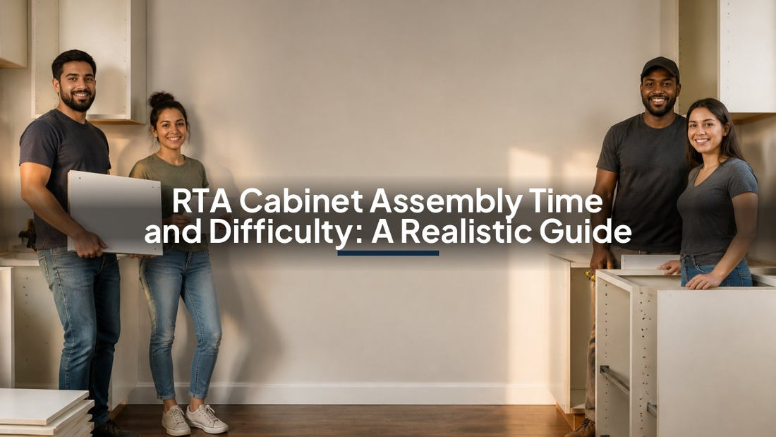RTA Cabinet Assembly Time and Difficulty: A Realistic Guide