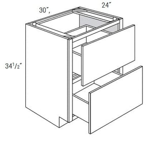 Essex - 2 Drawer Base Cabinet