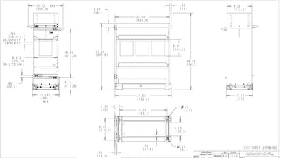Base Cabinet Pullout W/Utensil Bins