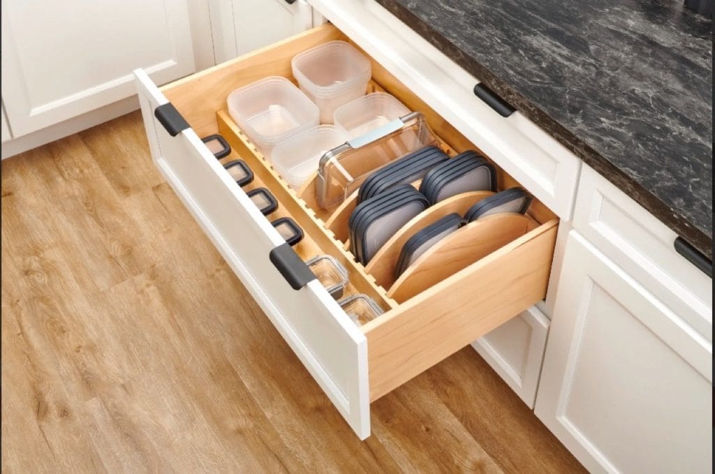 Adjustable Deep Drawer Divider System