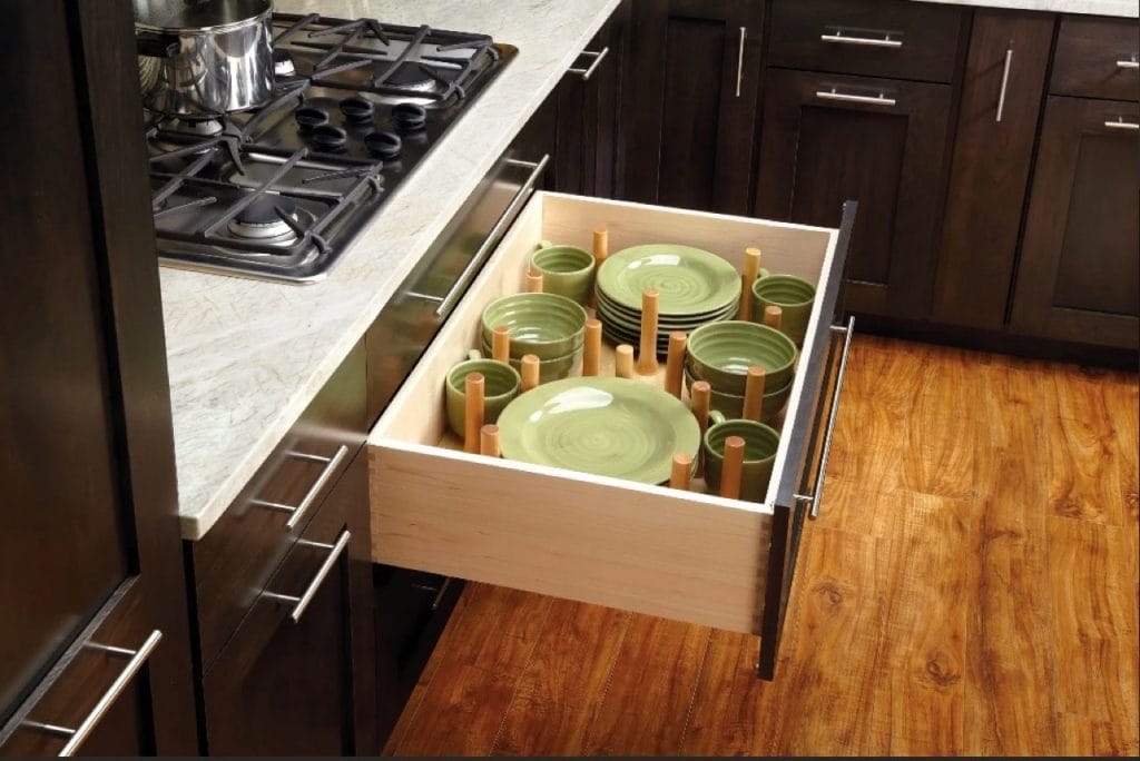 Drawer Peg System W/9 Pegs
