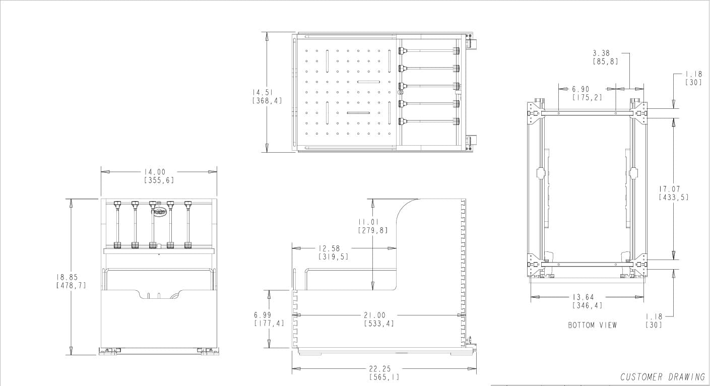 Food Storage Container Organizer