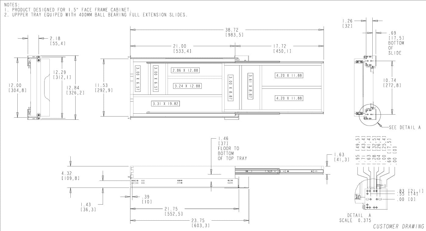Tiered Cutlery Drawer