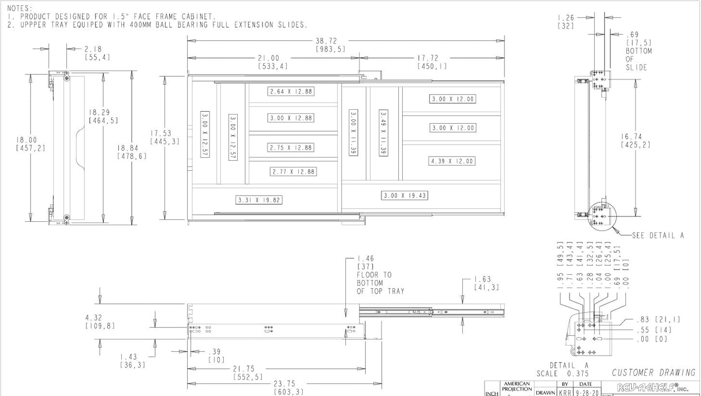 Tiered Cutlery Drawer