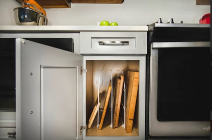 Chrome Tray Divider W/Clips