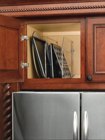 Chrome Tray Divider W/Clips