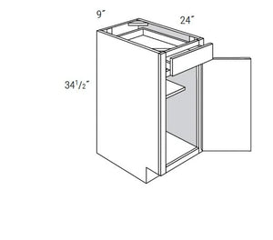 MX Recessed - Base 1 Door W/1 Drawer