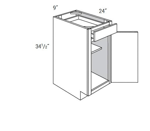 Weston - Base 1 Door W/1 Drawer