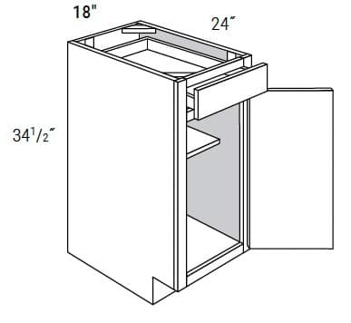 Weston - Base 1 Door W/1 Drawer