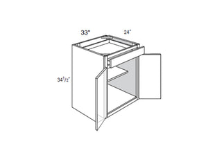 Essex - Base 2 Doors W/1 Drawer & Butt Doors