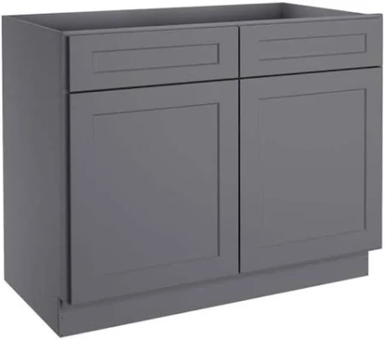 Weston - Sink Base Cabinet W/2 False Drawers & Butt Doors