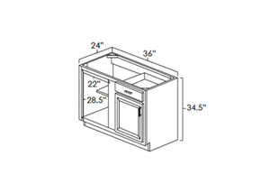 FC Shaker - Blind Base Cabinet