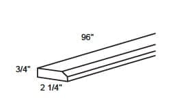 Weston - Shaker Beveled Edge Molding
