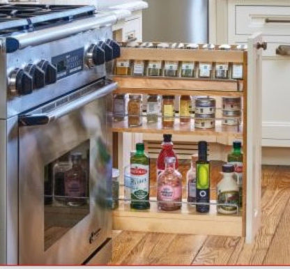 Weston - Base Full Height Door with Organizer Pullout