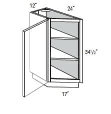 MX Shaker - Base Tranisitional Cabinet
