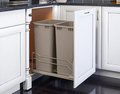 Alvic - Base Cabinets with Trash Pullout 2 - 50 QT Bins