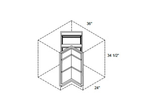 FC Shaker - Corner Drawer Base