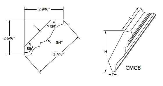 Malibu - Crown Molding