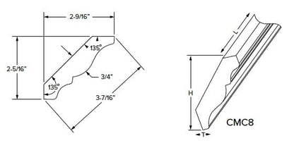 Malibu - Crown Molding