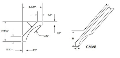 Malibu - Crown Molding