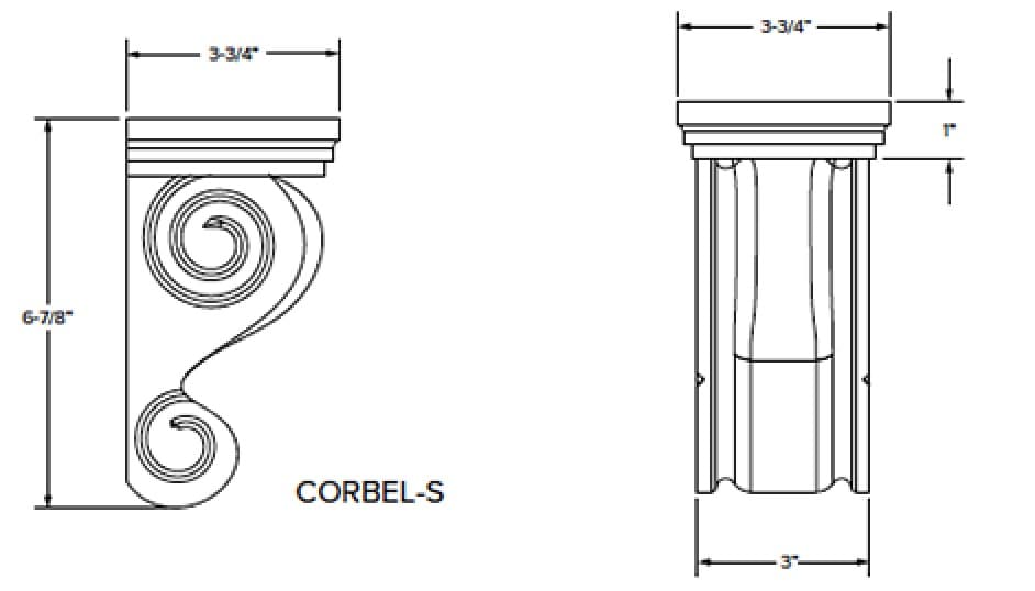 Malibu - Corbels
