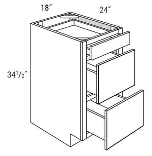 Malibu - 3 Drawer Base Cabinet