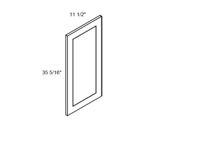 MX Recessed - Wall Decorative End Panel