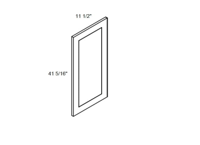 MX Recessed - Wall Decorative End Panel