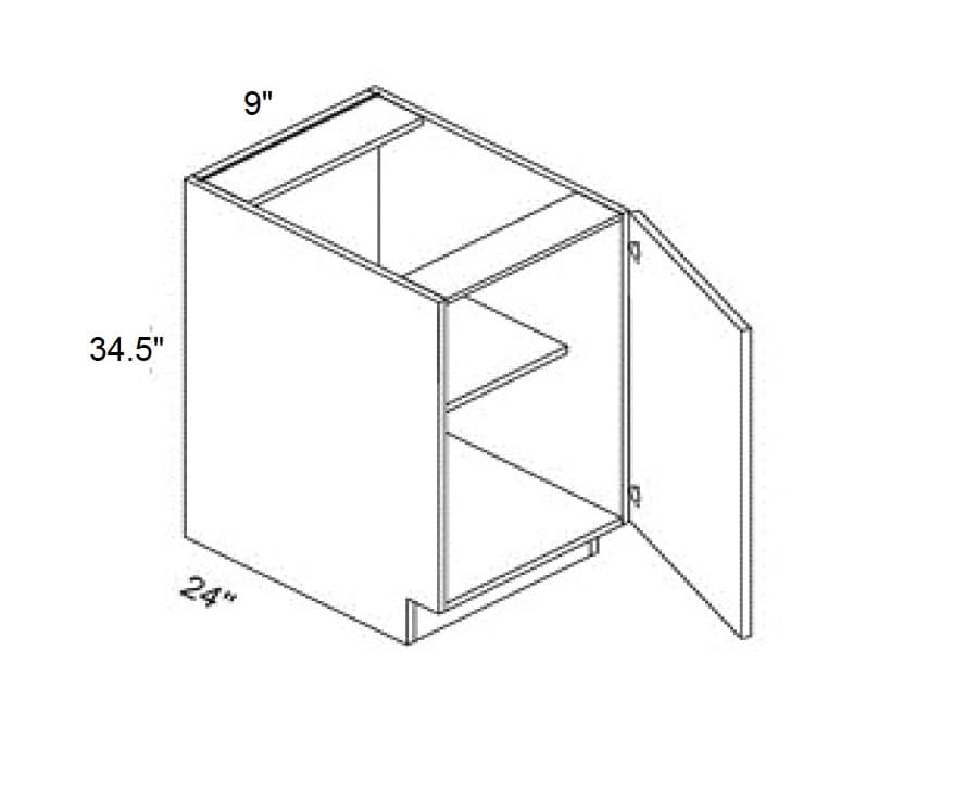 Alvic - Base Full Height W/1 Door
