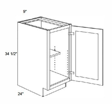 Malibu - Base Full Height W/1 Door