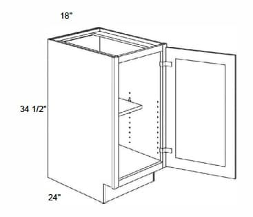 Malibu - Base Full Height W/1 Door