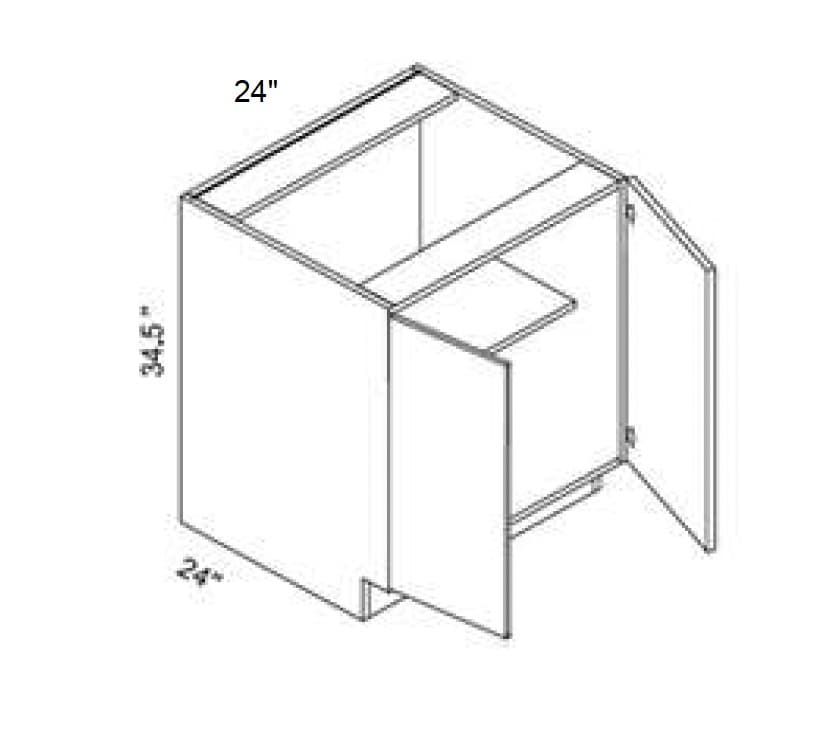 Trends - Base Full Height with Butt Doors