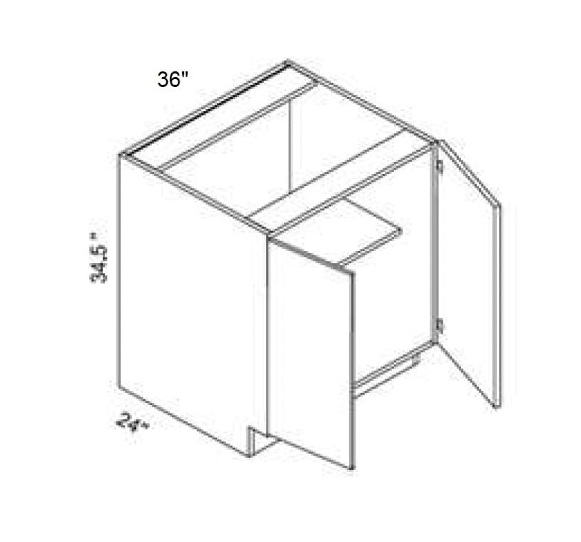 Trends - Base Full Height with Butt Doors