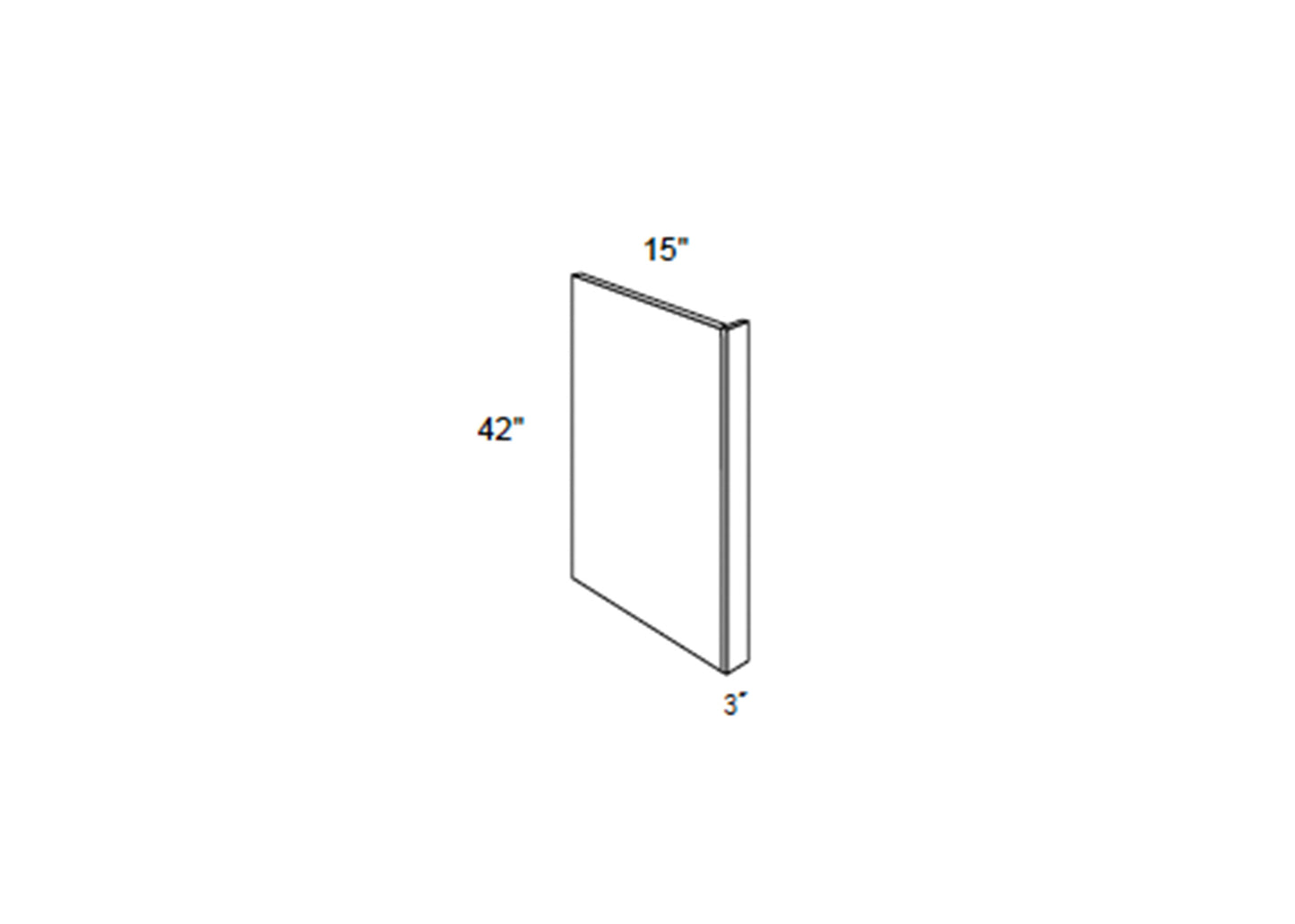 FC Shaker - Wall End Panel