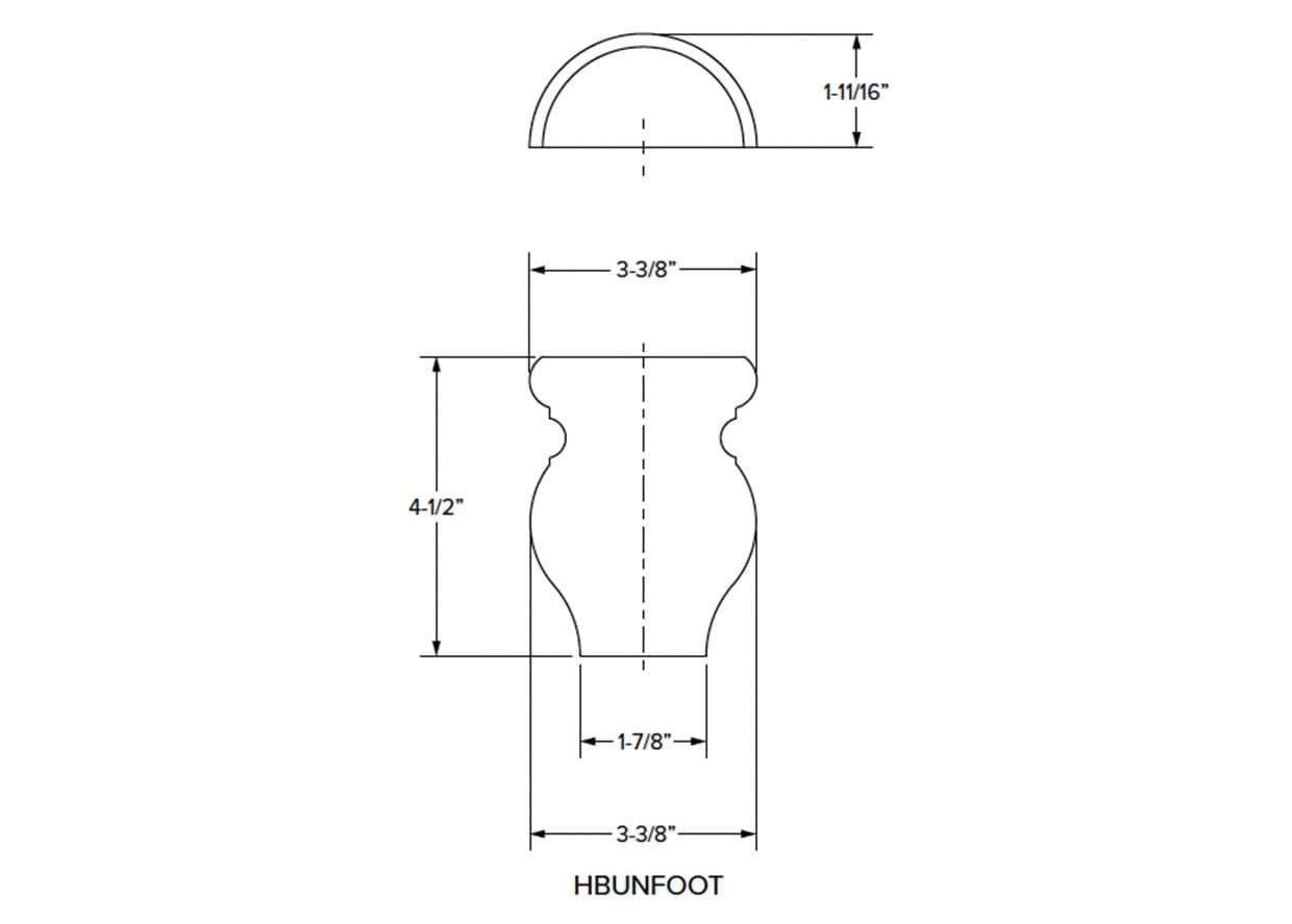 California - Decorative Feet