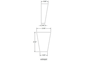 Malibu - Decorative Feet