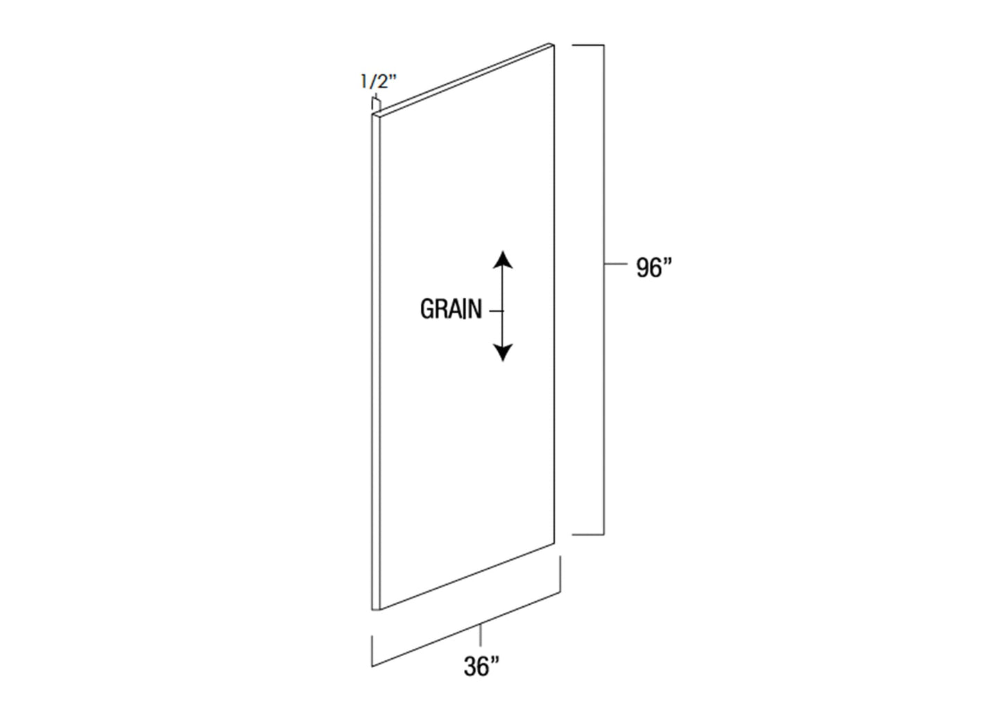 FC Shaker - 1/2" Plywood Panel