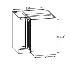 Weston - Easy Reach Cabinet (fixed shelf only)