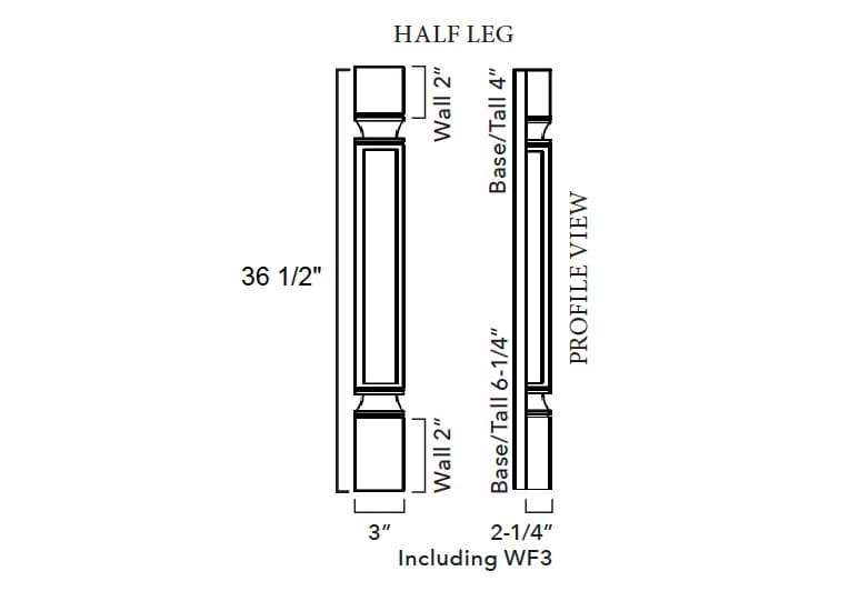 MX Recessed - Turnposts PL