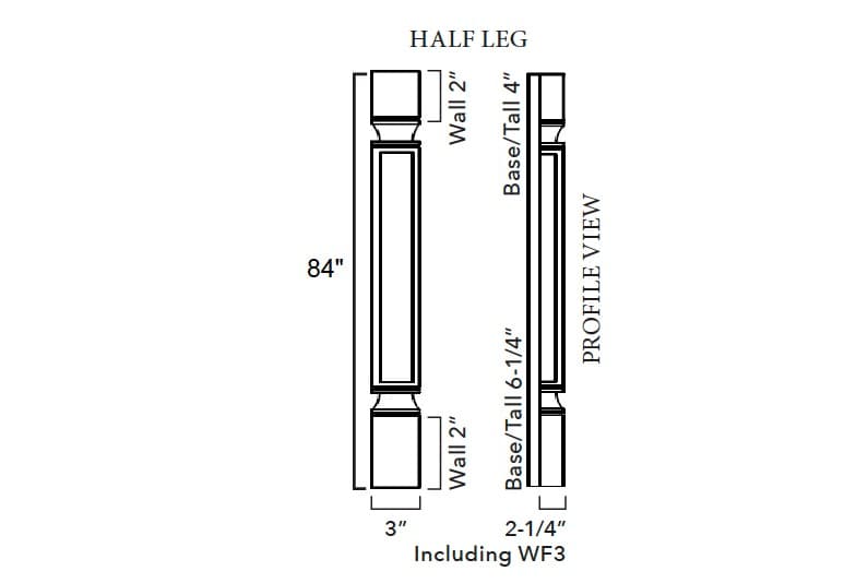 MX Recessed - Turnposts PL