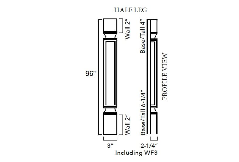 MX Recessed - Turnposts PL