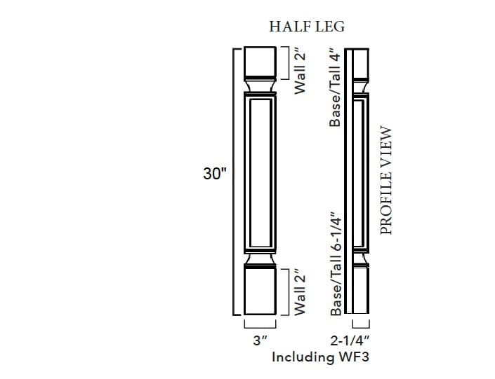 MX Recessed - Turnposts PL