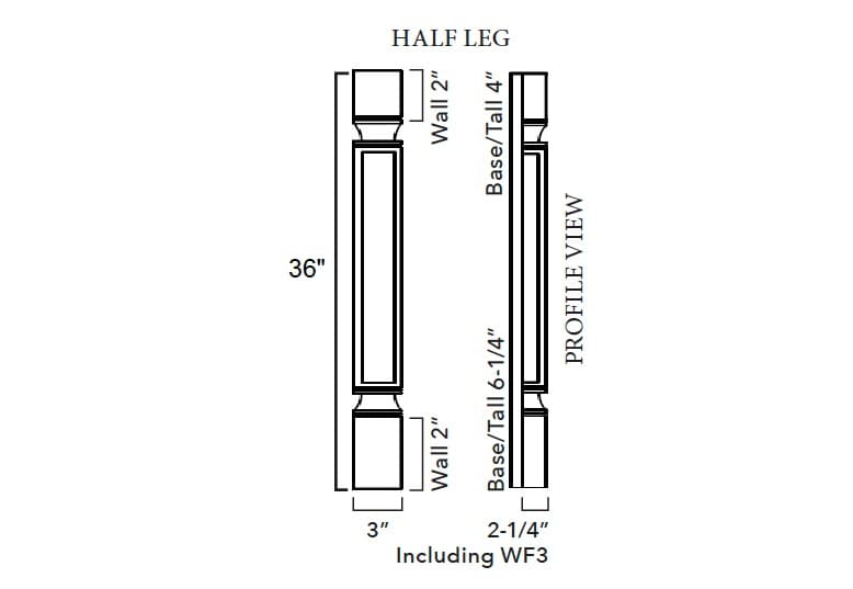 MX Recessed - Turnposts PL